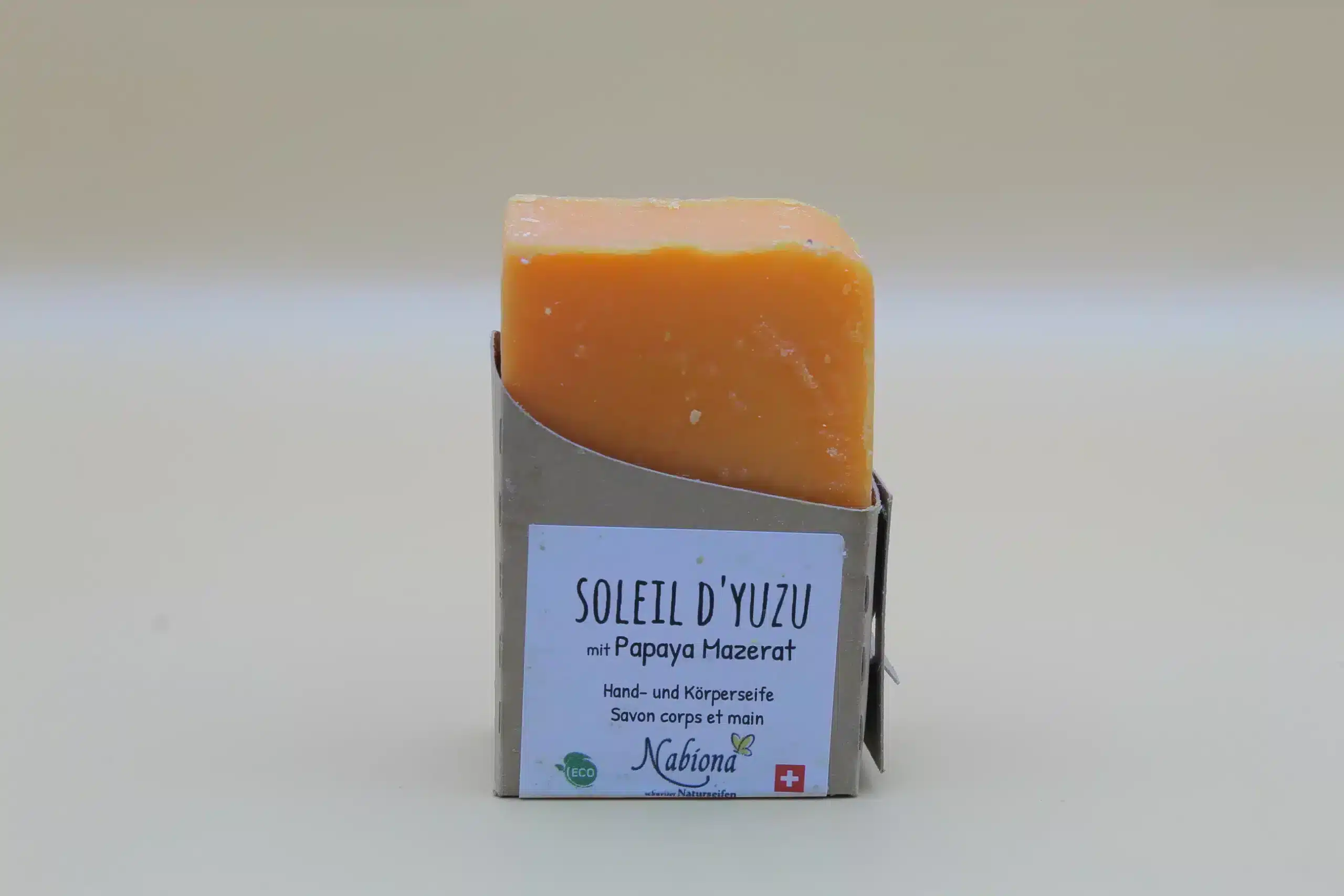 Savon artisanal Soleil de Yuzu