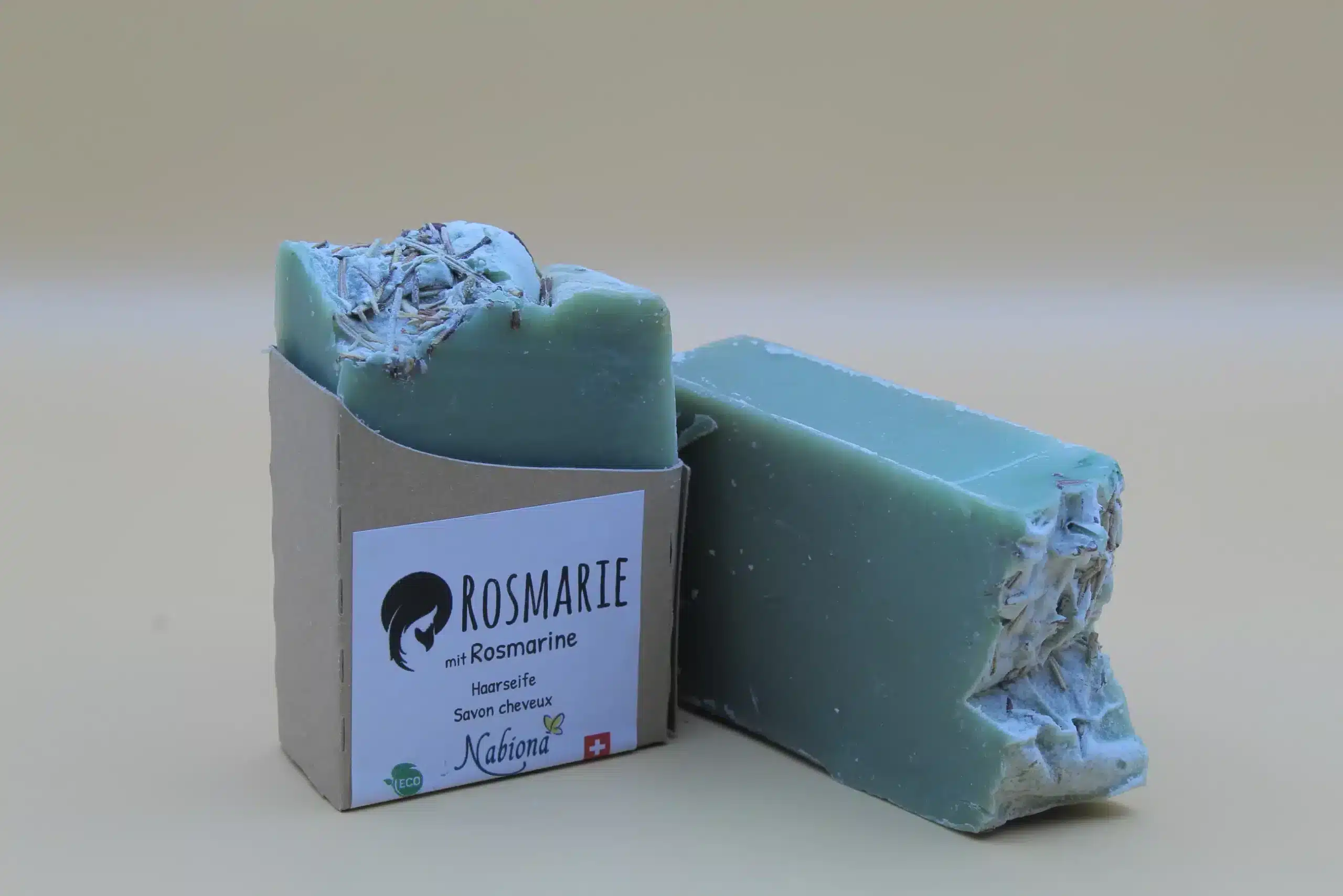 Shampoing solide romarin naturel suisse Rosmarie