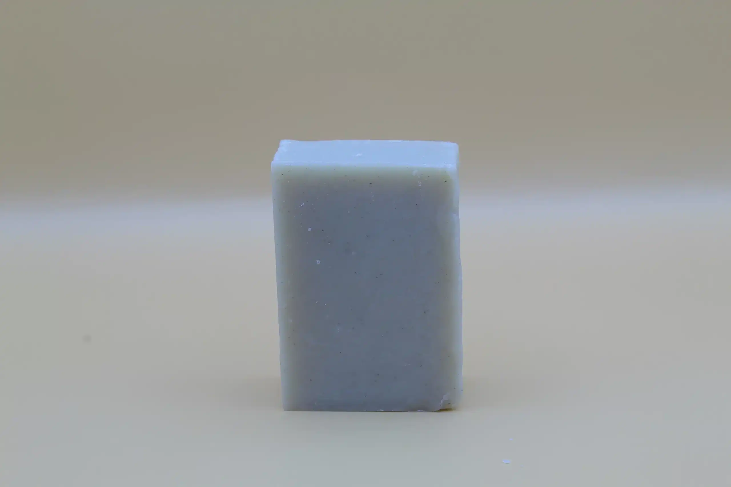 Détail shampoing solide bière rhassoul sans SLS Tinsapono
