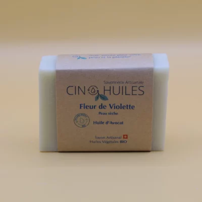 Savon fleur de violette
