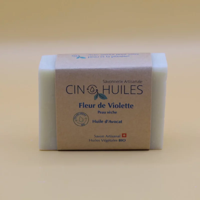 Savon fleur de violette