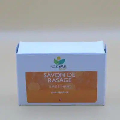 Savon à Raser Orange-Lavande - Artisanal Suisse
