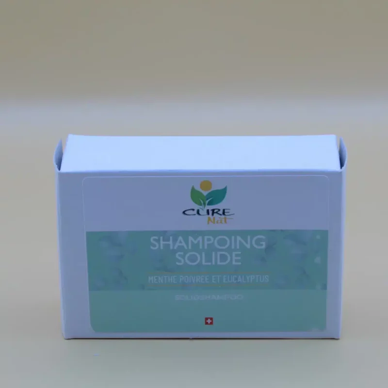 Shampoing Solide Menthe & Eucalyptus - Naturel Suisse