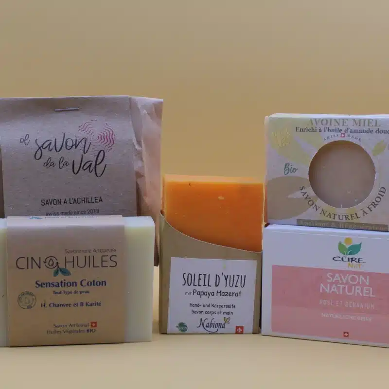 Coffret découverte savons artisanaux Suisse | SwissAlpCare