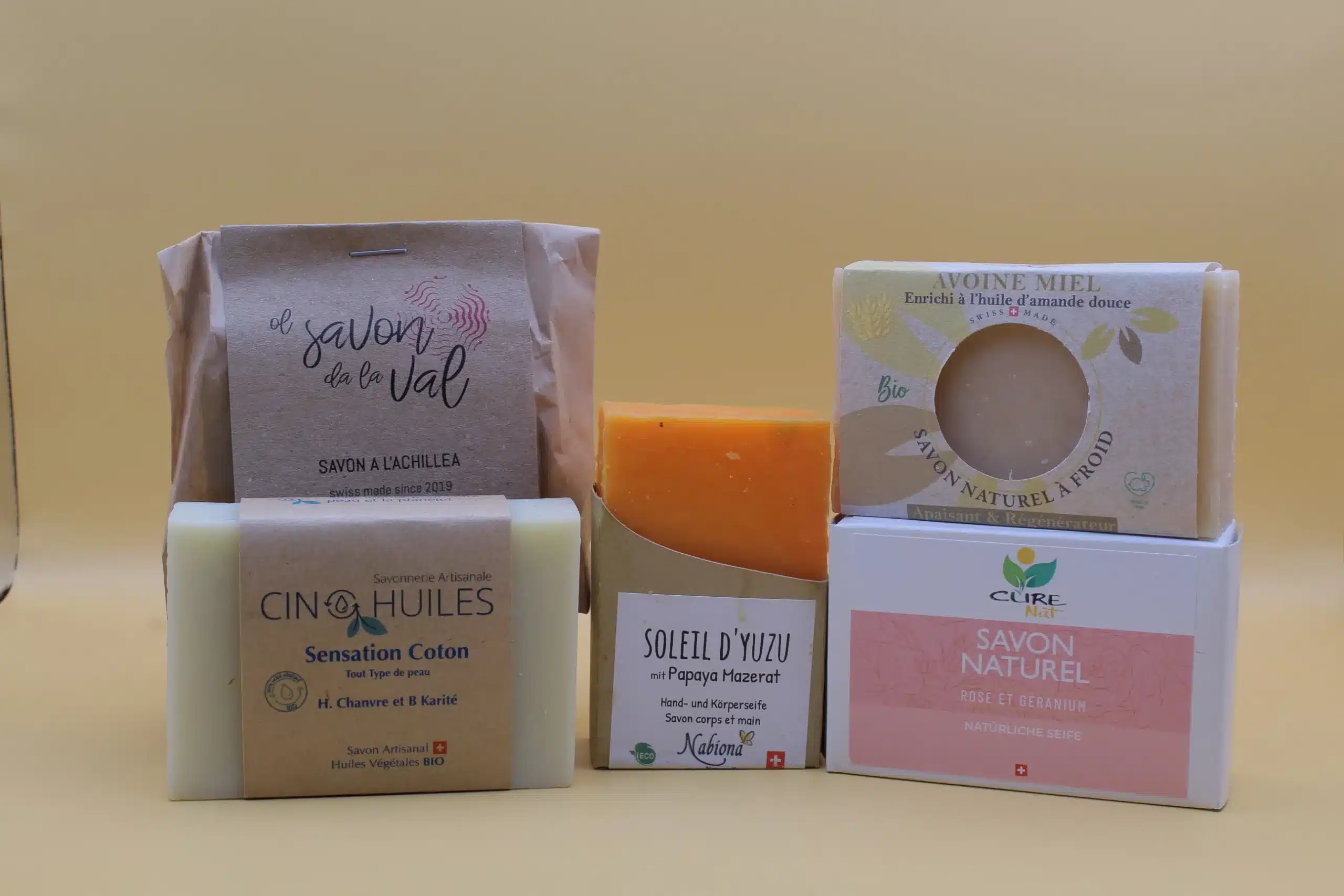Coffret découverte savons artisanaux Suisse | SwissAlpCare