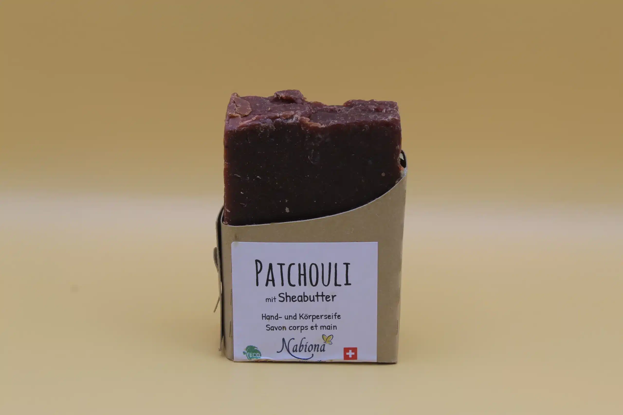 Savon au patchouli artisanal Suisse Nabiona