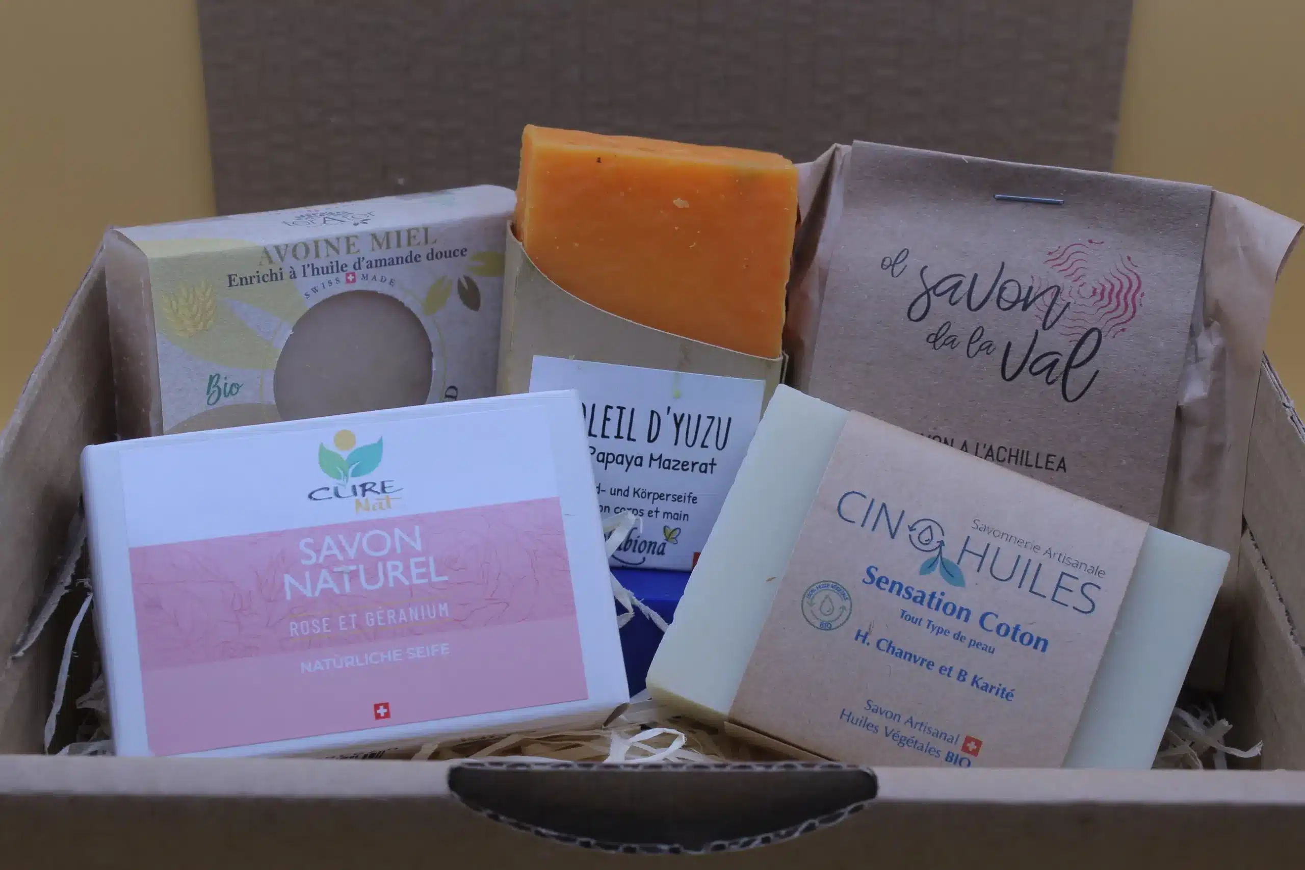 Coffret découverte savons artisanaux Suisse | SwissAlpCare – Image 2